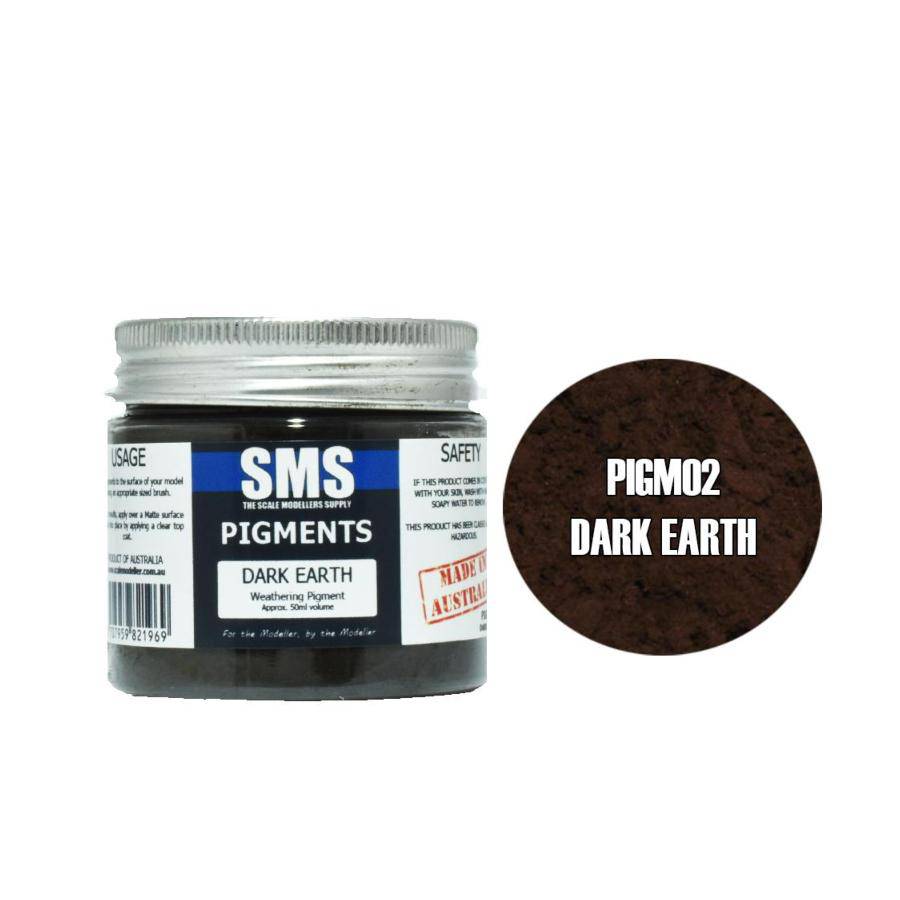 Weathering Pigment - DARK EARTH - Aussie Hobbies