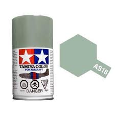 Tamiya Spray Paint Light Grey IJA AS-18 - Aussie Hobbies 