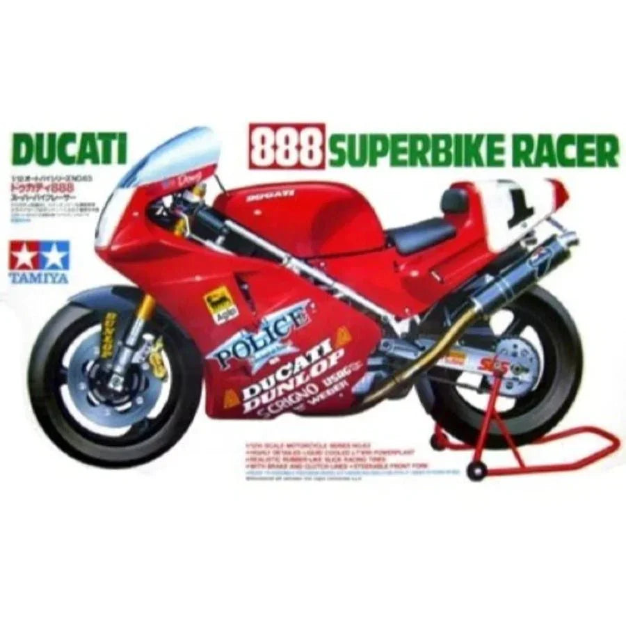 Tamiya Ducati 888 Superbike Plastic Model Kit - image 2