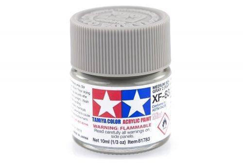 Tamiya XF-63 Medium Gray Acrylic Paint 10ml for model kits and hobby projects