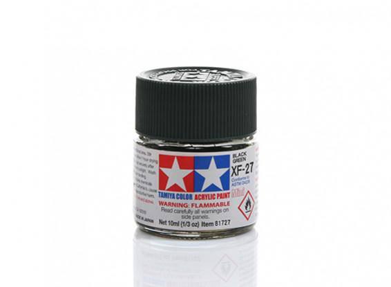 Tamiya XF-27 Black Green Acrylic Paint 10ml for model kits and hobbies