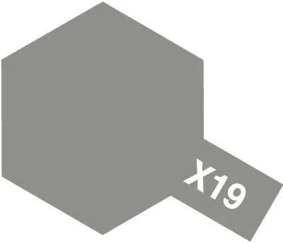 Tamiya X-19 Grey paint for model kits and hobby projects
