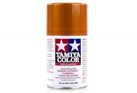 Tamiya Color spray paint can for plastic models, orange metallic finish, 100ml
