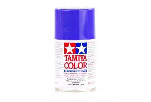 Tamiya Color spray paint for polycarbonate, 170ml can with blue cap, ideal for model kits and hobby projects