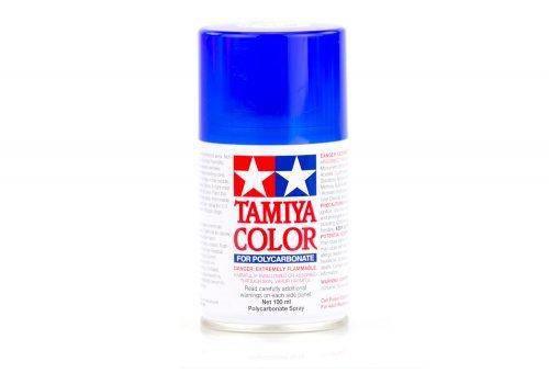 Tamiya Color polycarbonate spray paint can, blue cap, 100ml, for model kits and hobby projects
