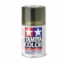 Tamiya Color spray paint for plastic model kits, olive green shade