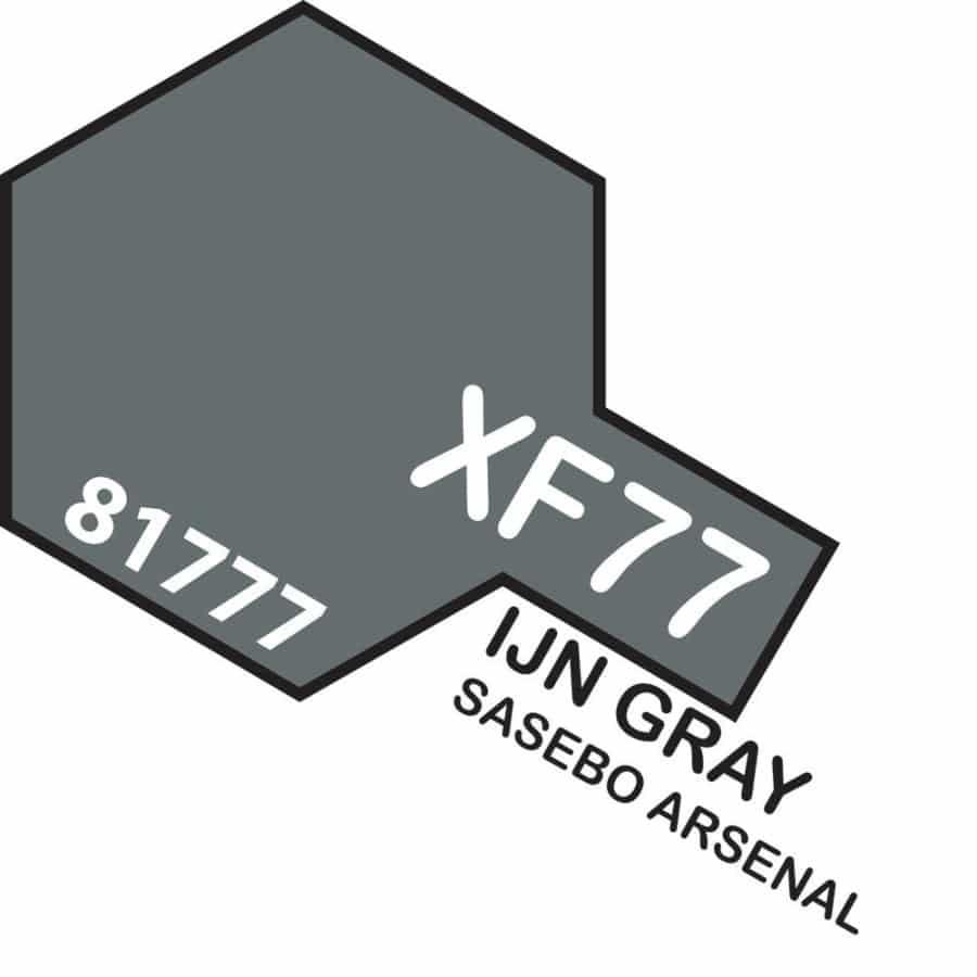 Tamiya XF-77 Mini Acrylic Paint – IJN Grey Sasebo