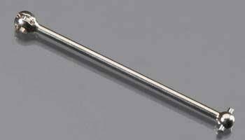 Stainless steel body piercing barbell with ball ends, ideal for nose or ear piercings.