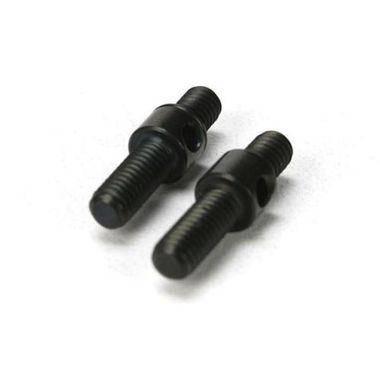 Black metal screws for model kits and hobby builds, precision hardware for RC and scale models