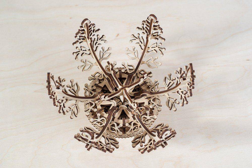 UGEARS MECHANICAL FLOWER - Aussie Hobbies