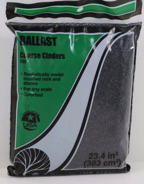 Woodland Scenics: B90 BALLAST - COARSE CINDERS - Aussie Hobbies
