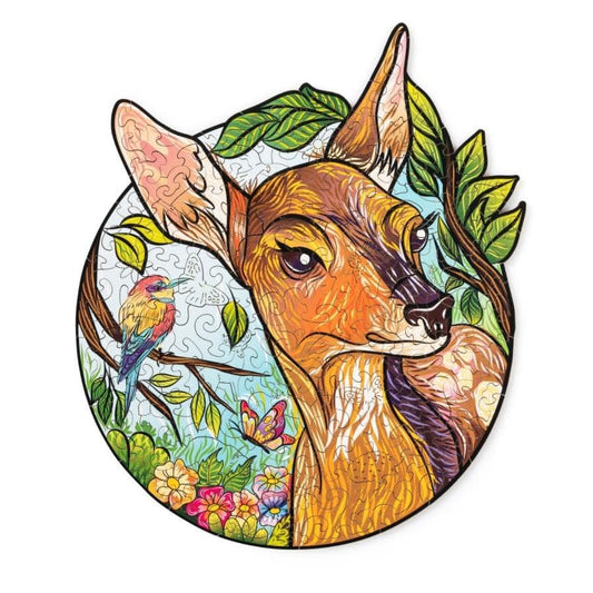 WoodTrick - Charming Little Deer Puzzle - Aussie Hobbies 