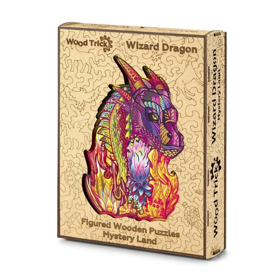WoodTrick - Wizard Dragon Puzzle - Aussie Hobbies 