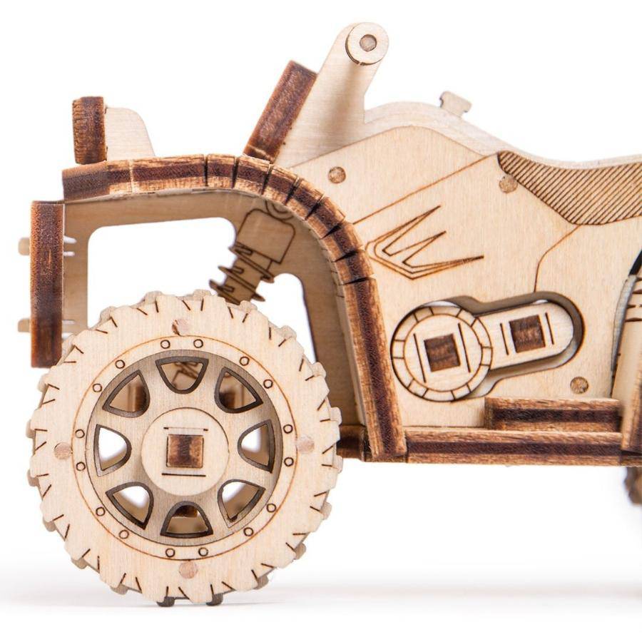 WoodTrick - ATV Wooden Model Kit - Aussie Hobbies 
