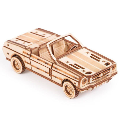 WoodTrick - Cabriolet Wooden Model Kit - Aussie Hobbies 