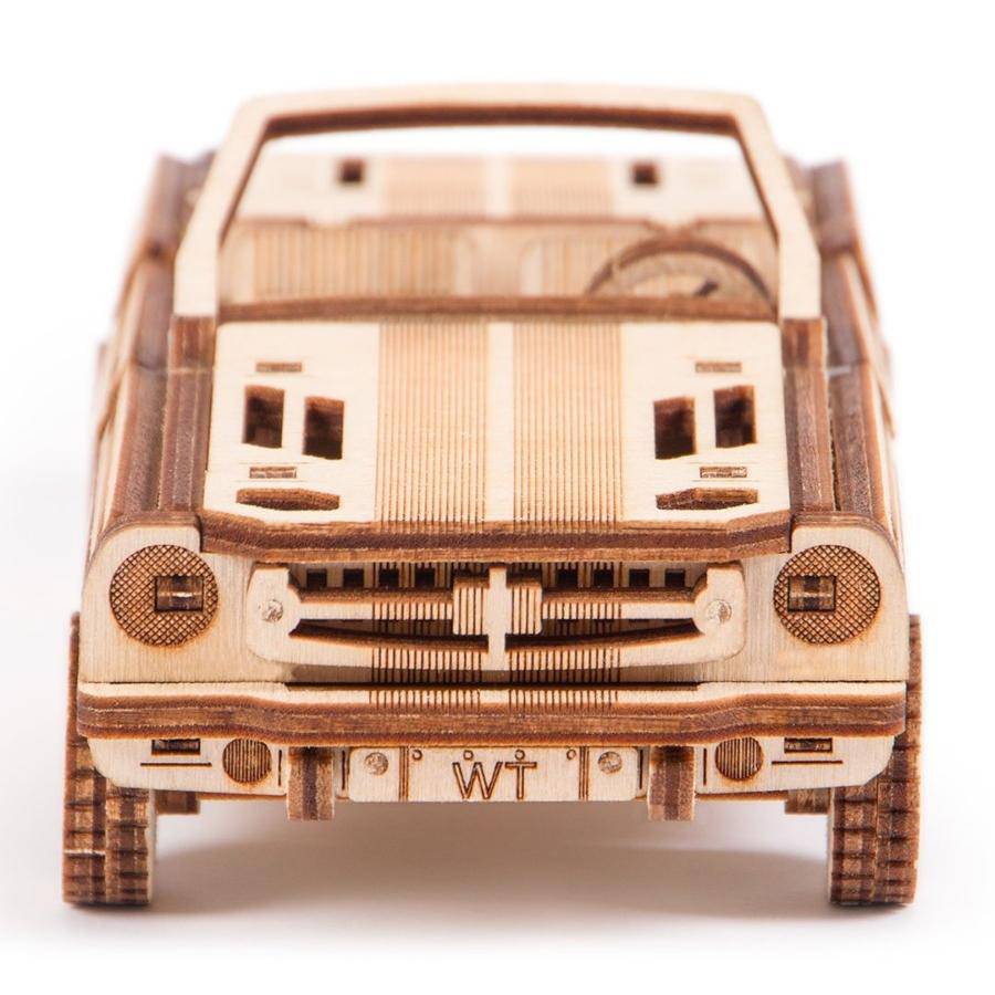 WoodTrick - Cabriolet Wooden Model Kit - Aussie Hobbies 