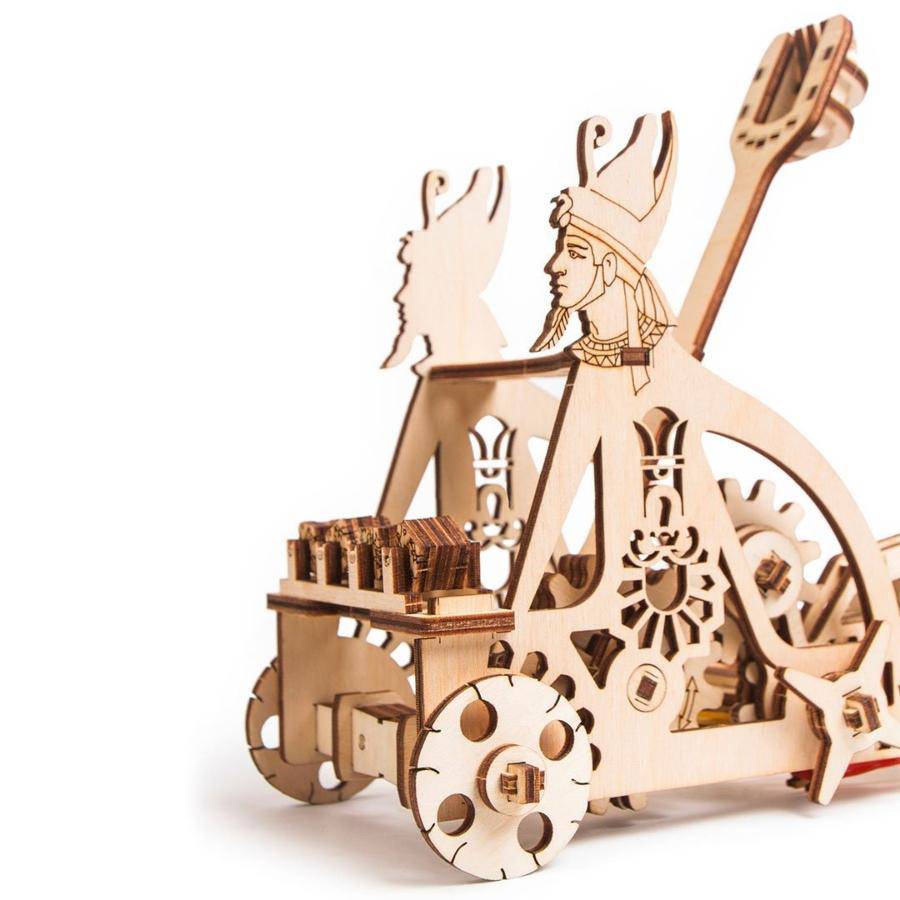 WoodTrick - Catapult Wooden Model Kit - Aussie Hobbies
