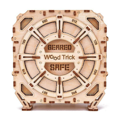 WoodTrick - Geared Safe Wooden Model Kit - Aussie Hobbies 