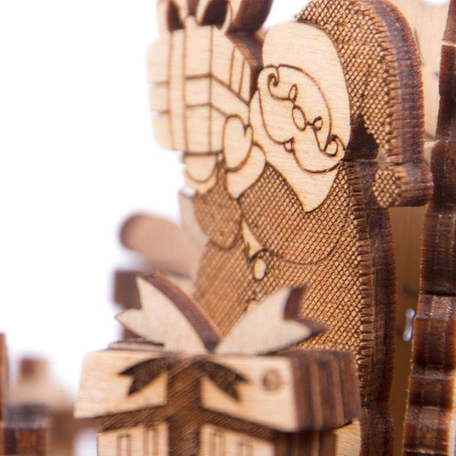 WoodTrick - Gifts From Santa Wooden Model Kit - Aussie Hobbies 
