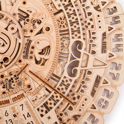 WoodTrick - Mayan Calendar Wooden Model Kit - Aussie Hobbies 