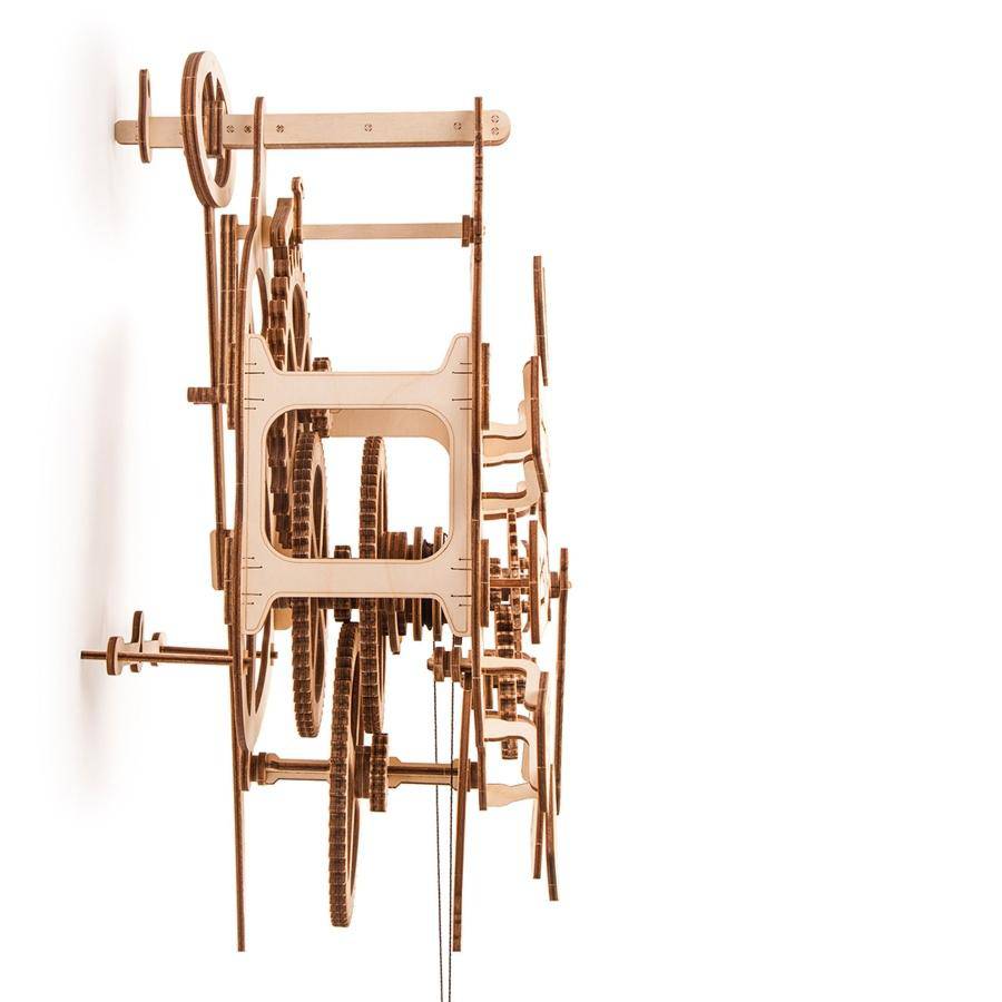 WoodTrick - Pendulum Clock Wooden Model Kit - Aussie Hobbies 