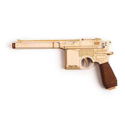WoodTrick - Set of Guns Wooden Model Kit - Aussie Hobbies 