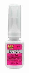 ZAP ADHESIVE CA 1/4OZ (PINK) PACER - Aussie Hobbies