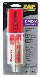 ZAP EPOXY ADHESIVE Z-POXY 5 MIN 1OZ PACER - Aussie Hobbies 