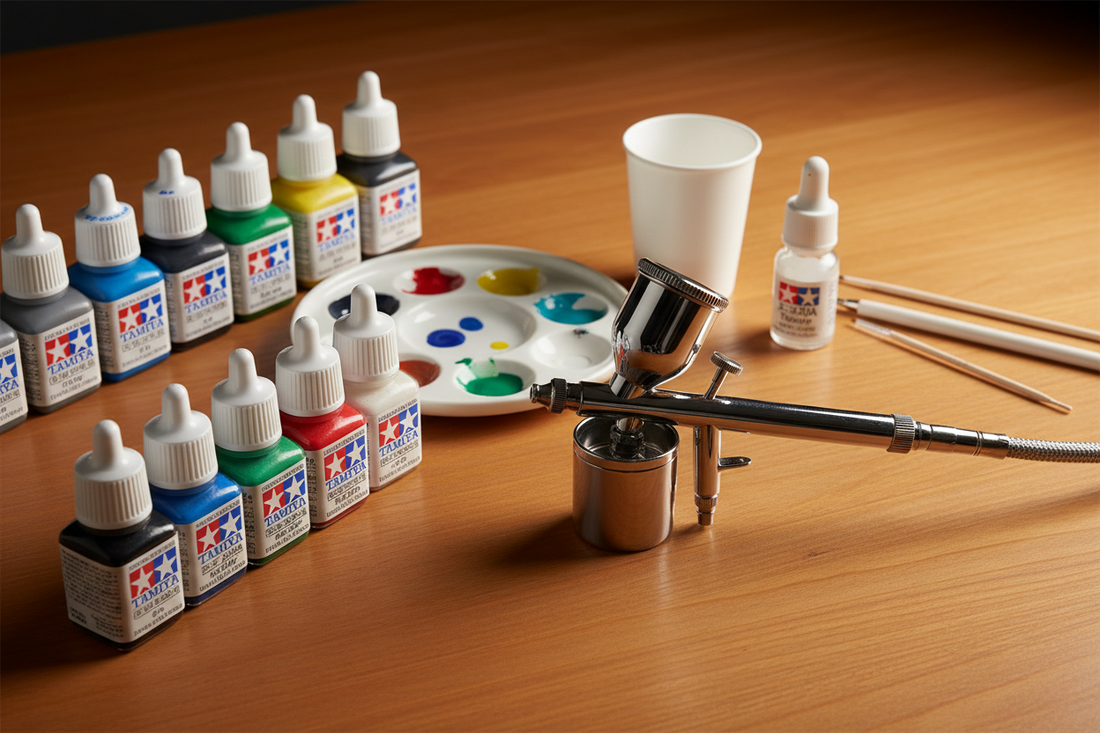 How to Thin Tamiya Acrylic Paints for Airbrushing