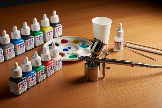 How to Thin Tamiya Acrylic Paints for Airbrushing
