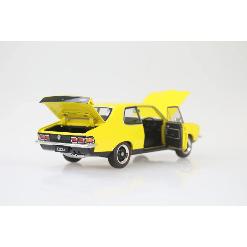 Holden LJ GTR Torana Yellow 1:24 scale diecast model by DDA Collectibles