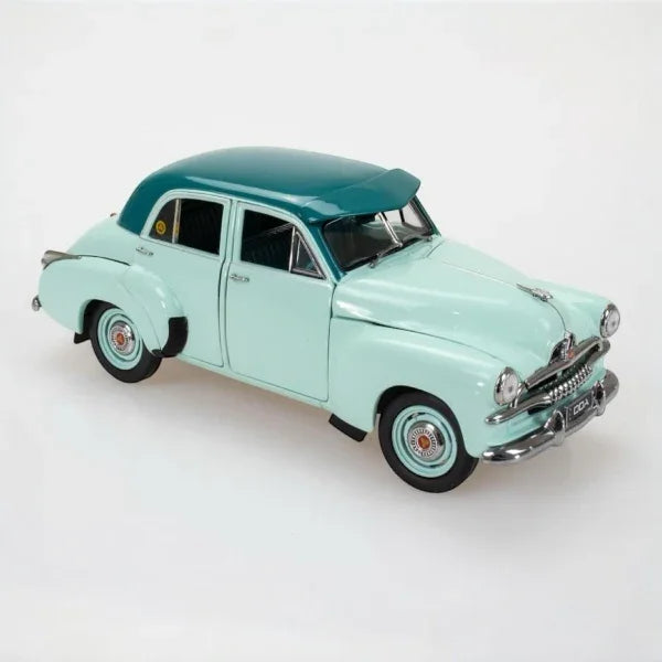 1:24 scale 1953 FJ Holden sedan two tone diecast model by DDA Collectibles classic Australian car collectible