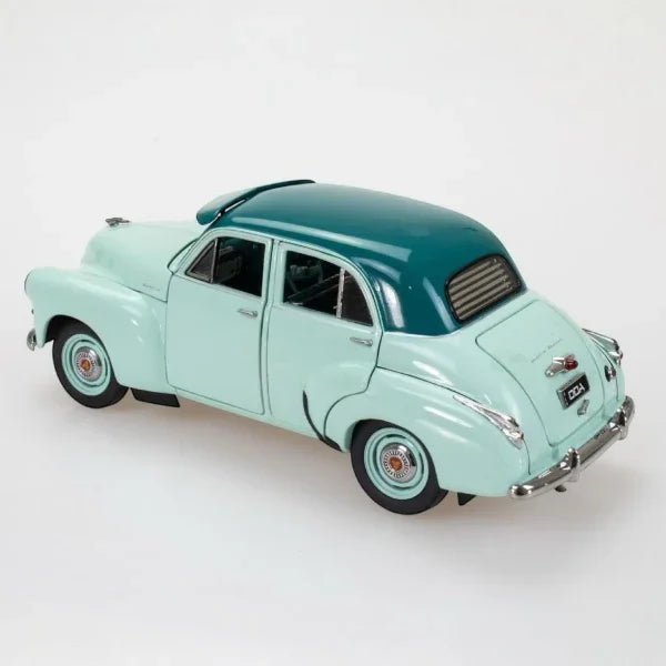 1:24 scale 1953 FJ Holden sedan two tone diecast model by DDA Collectibles classic Australian car collectible
