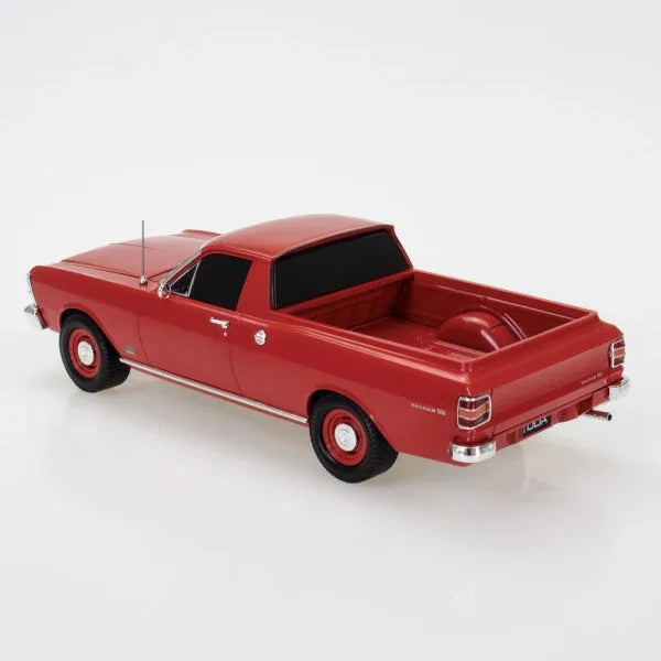 1:24 scale red XW Ford ute diecast model with light up feature by DDA Spectra Rides collectible car Australia