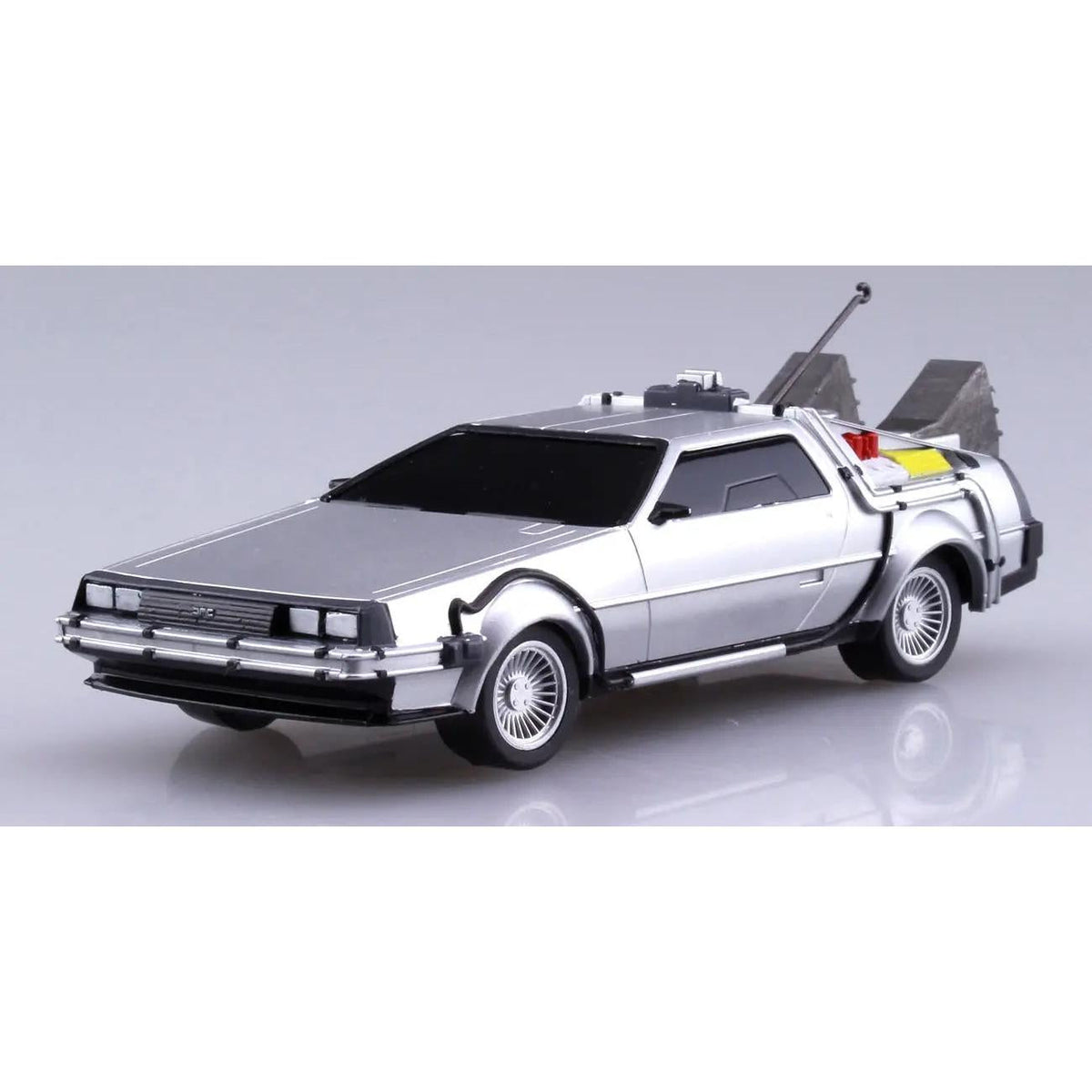 Aoshima 1/43 Pullback BACK TO THE FUTURE from PART I Timemachine