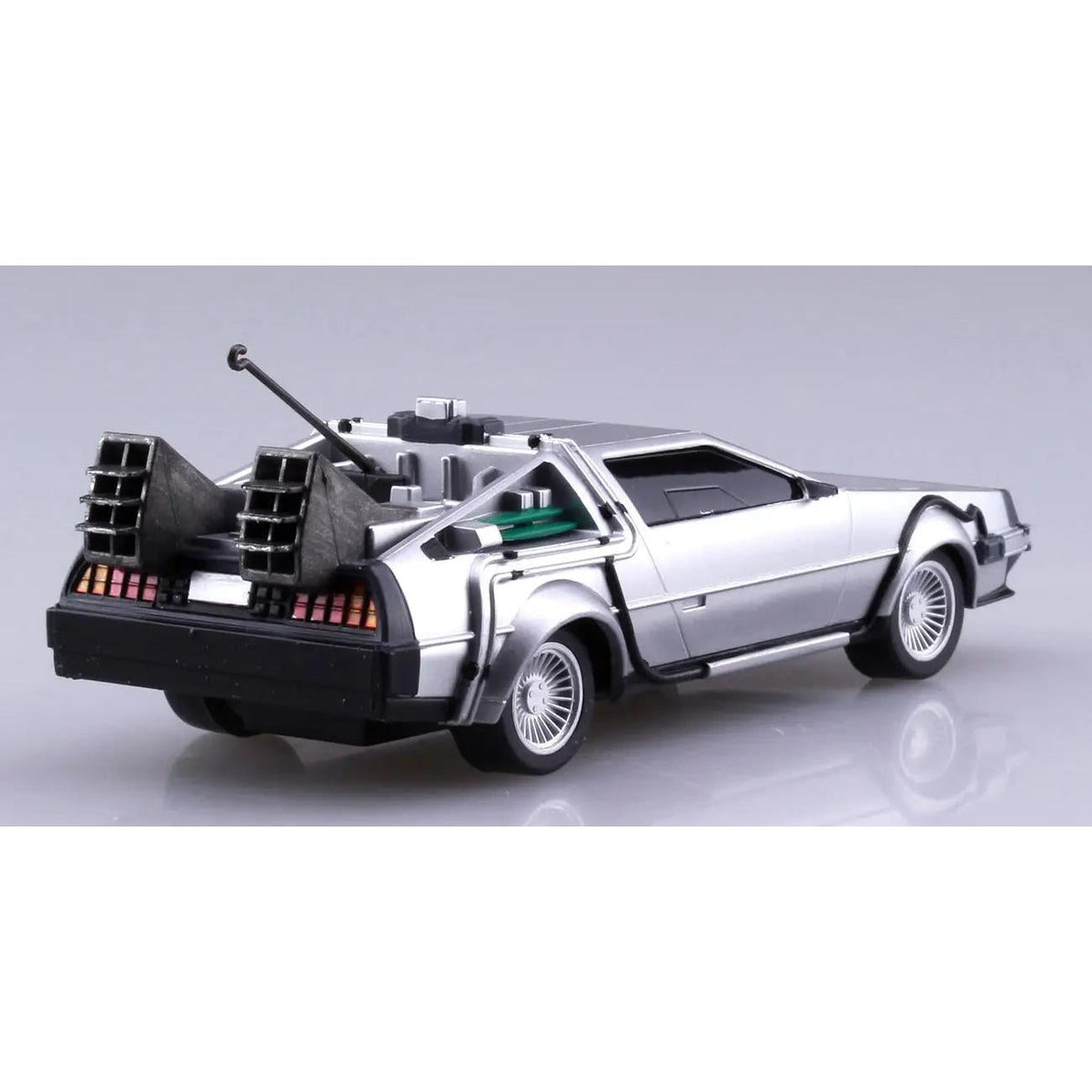 Aoshima 1/43 Pullback BACK TO THE FUTURE from PART I Timemachine