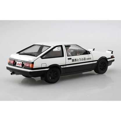 Aoshima 1/24 INITIAL-D FUJIWARA TAKUMI AE86 TRUENO (PROJECT D Ver.) with Figure