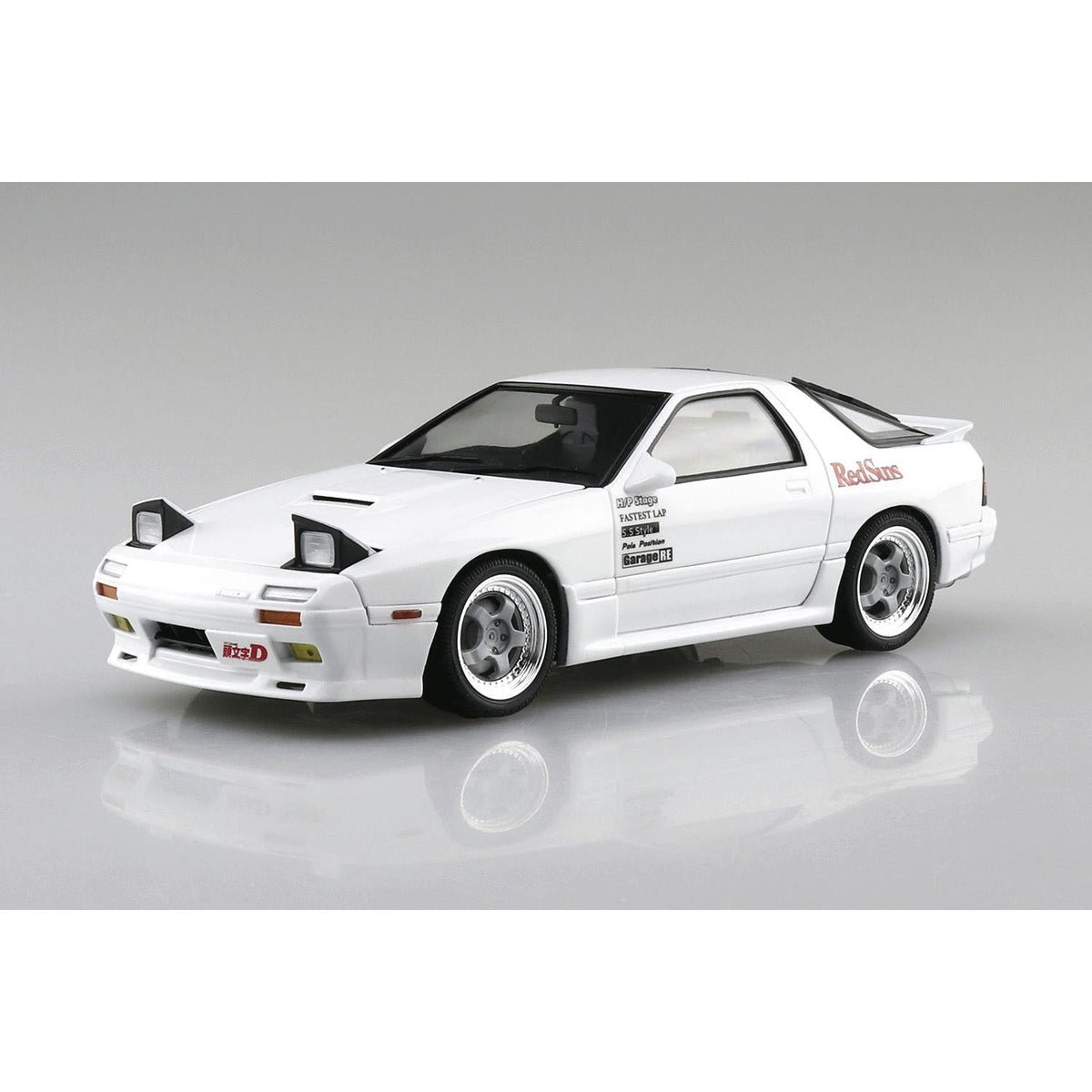 Aoshima 1/24 INITIAL-D TAKAHASHI RYOSUKE FC3S RX-7 (COMICS Vol.5 AKINA BATTLE Ver.)