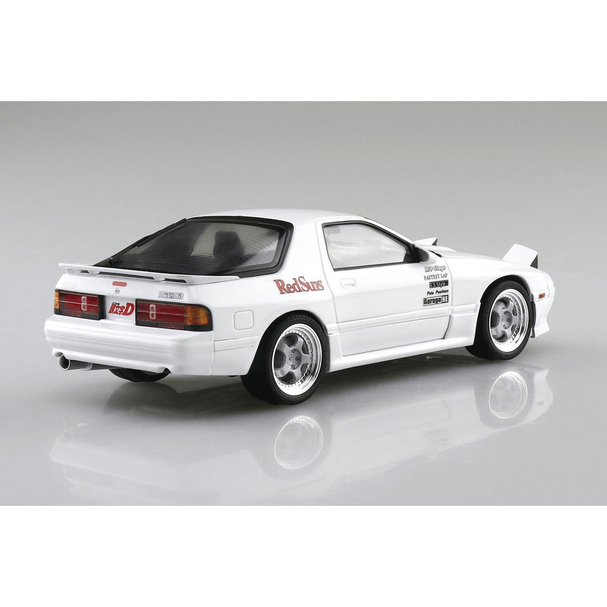 Aoshima 1/24 INITIAL-D TAKAHASHI RYOSUKE FC3S RX-7 (COMICS Vol.5 AKINA BATTLE Ver.)