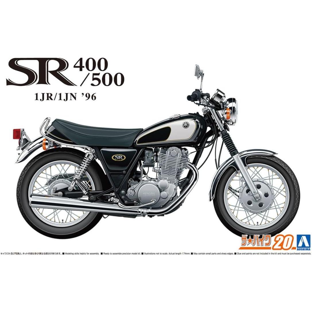 Aoshima 1/12 YAMAHA 1JR SR400 / 1JN SR500 '96