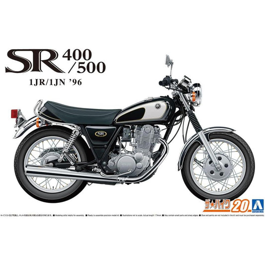 Aoshima 1/12 YAMAHA 1JR SR400 / 1JN SR500 '96
