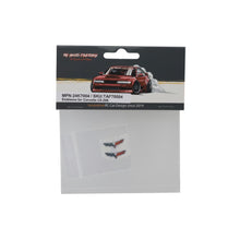 24KRC Corvette C6 Z06 Emblem Set