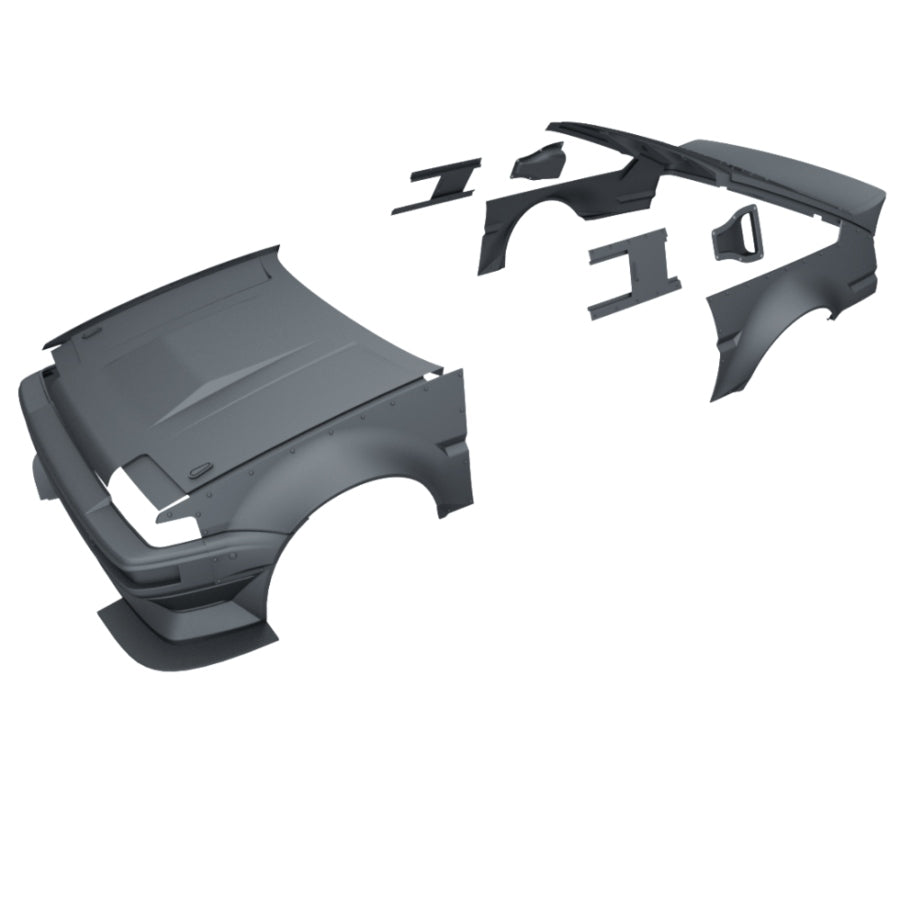 24KRC DWorks Body Kit for Toyota AE86 Trueno Aussie Hobbies