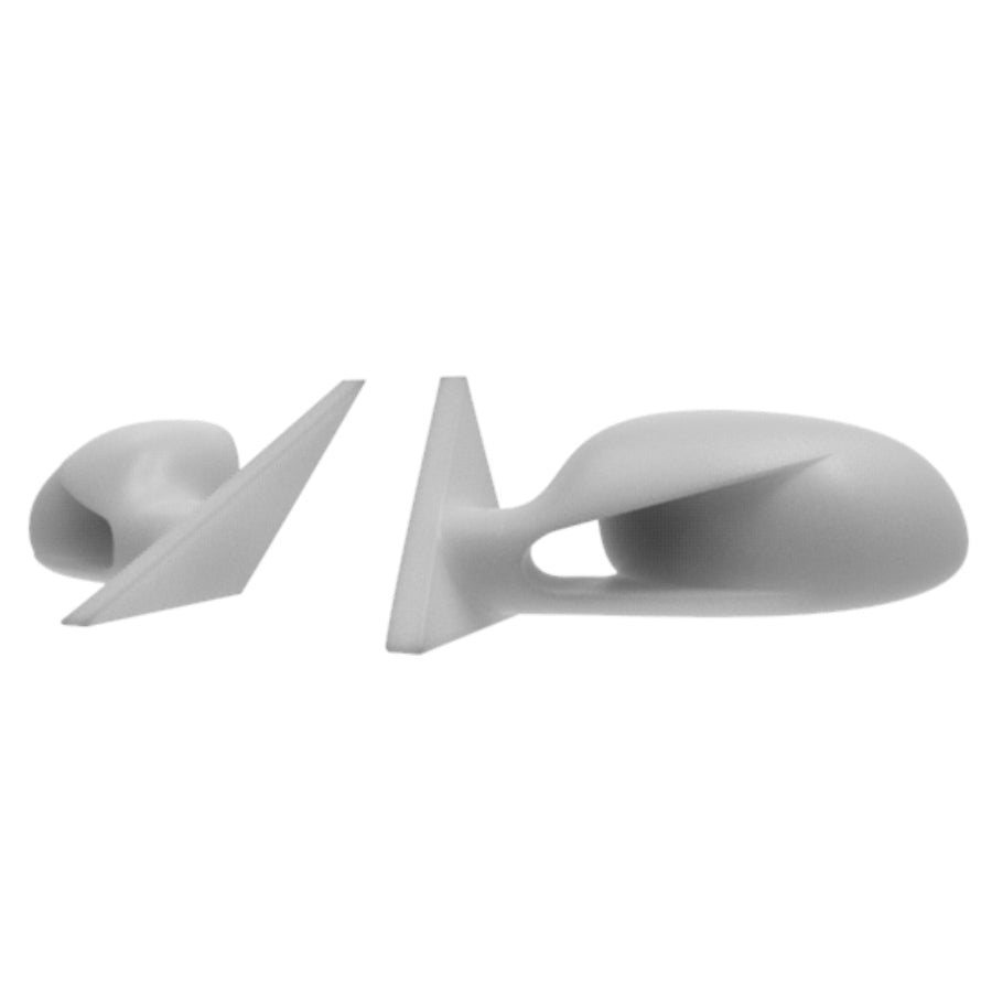 24KRC LBWK Porsche 997 Side Mirrors