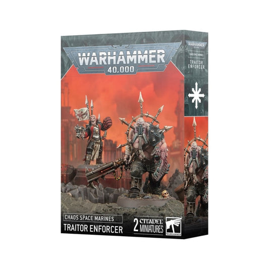 Chaos Space Marines Traitor Enforcer 43-106 Warhammer 40K character miniature.