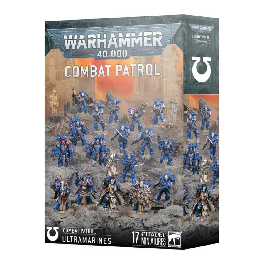 Combat Patrol Ultramarines 73-558 Warhammer 40K boxed army set.