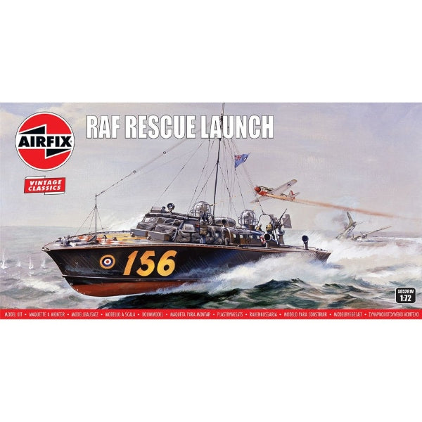 Airfix 1/72 RAF Rescue Launch WWII boat model kit