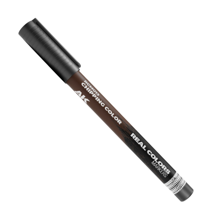 AK Interactive Real Colors Chipping Color Acrylic Paint Marker AKRCM013 for scale model weathering