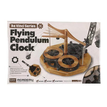 Academy 18157 Da Vinci Flying Pendulum Clock Plastic Model Kit – educational mechanical model inspired by Leonardo da Vinci’s design.