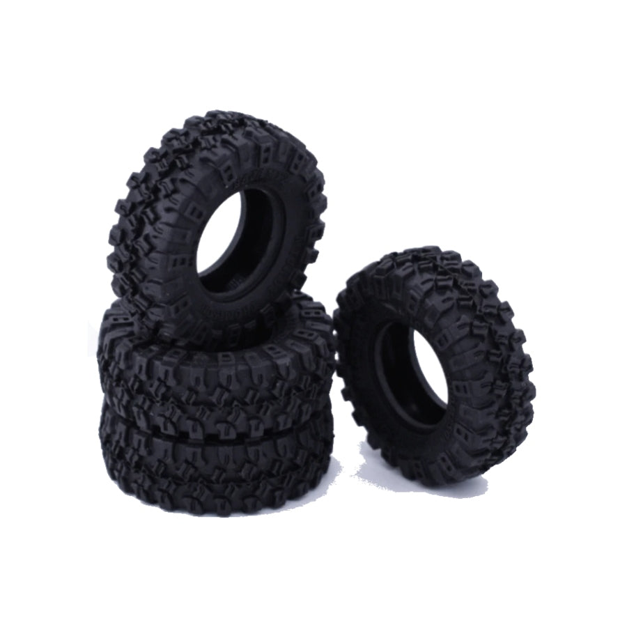 SCX24 Micro Tires with Foams 4pcs